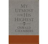 Oswald Chambers My Utmost for His Highest (Copertina rigida)
