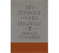 Oswald Chambers My Utmost for His Highest (Copertina rigida)
