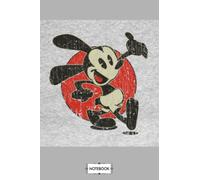 Oswald The Lucky Rabbit Keep Walking 1927 Felix The Cat Notebook: Journal, Lined College Ruled Paper, Matte Finish Cover, 6x9 120 Pages, Diary, Planner
