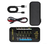 OT3 Oscilloscopio digitale palmare, larghezza di banda 10 MHz 48MSa/s campionamento LCD da 3,2 pollici, formato tascabile portatile per test sul campo (A)
