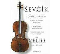 Otakar Sevcik School of Bowing Technique for Cello Opus 2 Part 6 (Tascabile)