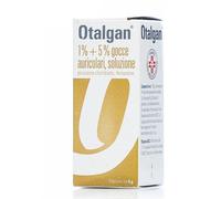 Otalgan Gocce Auricolari, Soluzione 1% + 5% Procaina Cloridrato, Fenazone, Flacone Da 6 G