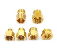 OTANA M14 M20 1/8" 1/4" 3/8" 1/2" Adattatore per Raccordo per Tubo boccola Riduttore in Ottone con Filettatura Maschio Femmina BSP, da M14x1,5 F a 1l4 M