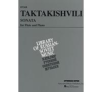 Otar Taktakishvili: Sonata for Flute and Piano. Spartiti per flauto, acompañamiento de piano