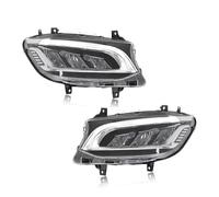 OTBEHUWJ Fari A LED Per Mercedes Per Sprinter W907 2019-2023 Proiettore Luci Diurne(Europen Version)