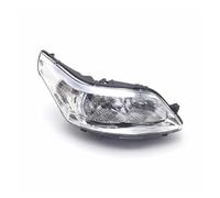 OTBEHUWJ Gruppo Ottico Anteriore Per Citroën C4 Per C-Quatre Per C-Triomphe 2008 2009 2010 2011 Completo Di Lampada Per Auto(Bianca,Sinistra)