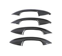 OTBEHUWJ Maniglia Esterna Porta Per Mercedes Per Benz Classe C W206 S206 2022-2023 Cornice Coprimaniglia Esterna Ricambi auto(Carbon A)