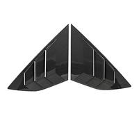 OTBEHUWJ Per F&ord Per Focus ST RS MK3 2012-2016 2017 2018 Hatchback 2 Pcs Auto Lunotto Posteriore Feritoia Di Scatto Laterale Vent Copertura Trim Auto Spoiler Alettone Coda(Carbon texture)