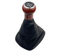 OTBEHUWJ Pomelli Leva Cambio Pomello Del Cambio Con Cuffia Per VW Per P&assat B5 B5.5 1996 1997 1998 2000 2001 2002 2003 2004 2005 Pomello Per Leva Cambio(Black wood,6 speed)