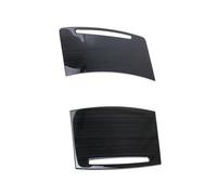 OTBEHUWJ Rifiniture Interne Auto per A6 C5 C6 2005-2011 Car Styling Acciaio Inox Centro Console Cambio Pannello Telaio Decorazione Coperture Adesivi Trim Rivestimento Pannello(Nero)