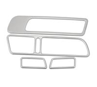 OTBEHUWJ Rivestimento Bracciolo Portiera Interno Auto Per VW Per Tiguan 2010 2011 2012 2013 2014 2015 2016 Coperchio Interruttore Pulsante Alzacristalli