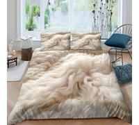 OTBSDNKZZ Cozy blanketcopripiumino microfibra 3 pezzi motivo 3D con cerniera Soft home decor Set Di Copripiumino con federe traspirante morbida for ragazzi Super king（260x220cm）