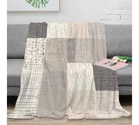 OTBSDNKZZ stampa 3D fabric patterns coperta da ufficio microfibra biancheria da letto compatta coperta da riposo calda per lavoratori giovani a distanza modern geometric 60x80inch(150x200cm)