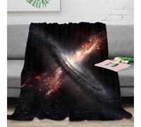OTBSDNKZZ stampa 3D Galaxy collision coperta da divano microfibra biancheria da letto non perde pelo coperta da relax morbida per giovani in serate relax Cosmic space arte 60x80inch(150x200cm)