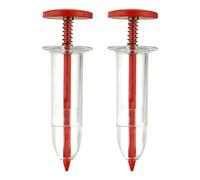 Otbushit Dispenser per seminatrice per Semi da Giardino 2 Pezzi Mini Seedmaster Strumento per seminatrice per Semina orticola