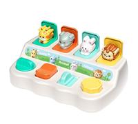 Otbushit Divertente Giocattolo Pop-up per Bambini con sorprese Animali, Giocattoli Pops-up Giocattoli Causa ed Effetto, Montessori Giocattolo didattico Causa ed Effetto per i più Piccoli per svilupp