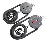 Otbushit Sistema di carrucole per Palestra Domestica con Corda Infinita Regolabile, Macchina per Cavi Pesanti per Allenamento Completo del Corpo, Adatta a Porta, Barra per trazioni e Supporto per pa