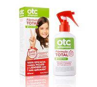 OTC Antipidocchi - Spray Anti Pidocchi Formula Totale - Senza Insetticida - Efficace in 2 Minuti - Include Cuffia e Pettinino - Da 1 Anno in su - Flacone da 125 ml
