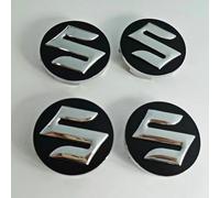 OTCPP 4 Pezzi Auto Coprimozzo per Suzuki Ignis 2016-2023, Tappi Cerchioni Con Logo, Coprimozzo Centrale Accessori