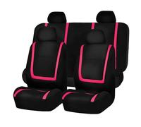OTCPP Coprisedili Auto per Hyundai iX-20 ix20, Auto Set Coprisedili Traspirante Antiscivolo Coprisedile Auto Anteriori E Posteriori Copri Sedili Auto Accessori,C Pink