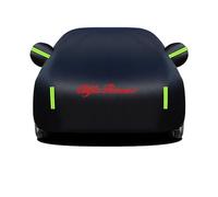 OTCPP Telo Copriauto per Alfa Romeo 4C 2013-2021, Personalizzato Auto Copertura Tutte Condizioni Atmosferiche Telo Copriauto da Esterno, Impermeabile Telo Auto Esternoper,C Black
