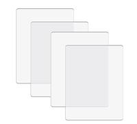 OTCRAFT 4 pezzi/2 paia di cuscinetti da taglio standard per fustellatrice; piastre da taglio in plastica policarbonato trasparente, piastre da taglio 8 3/4 "x 6 1/8" x 1/8" (22,5 x 15,5 x 0,3 cm)