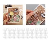 OTCRAFT Set di 30 mini molle autoadesive, piccole mosse oscillanti per realizzare biglietti, fai da te, scrapbooking, progetti artistici fatti a mano, decorazioni per scrapbooking