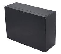 Otdorpatio Project Box, scatola di giunzione impermeabile IP65, in plastica ABS, colore nero, per progetti elettronici fai da te, 290 x 210 x 100 mm