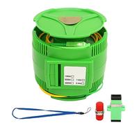 OTDR Fiber Optic Test Extension Cable, SC to SC Single Mode SM Dead Zone Eliminator, OTDR Launch Cable Box with Push Pull Lid for 1310 1550nm Testing, Compact ABS Reel with (500M)