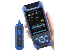 OTDR, OTDR 1310/1550nm 60KM 24/22dB Riflettometro ottico nel dominio del tempo Tester multifunzionale for fibre ottiche con OPM VFL OLS,Anti-interferenza(AUA900D)