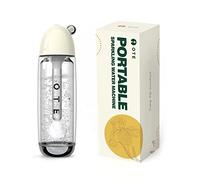 OTE Aeratore portatile - Macchina per Acqua Frizzante 450 ml Compact Size, Utilizzare Mini Cilindro da 8 g(Non Incluso), Senza Elettricità, Bottiglia in PET a Doppio Strato, Senza BPA