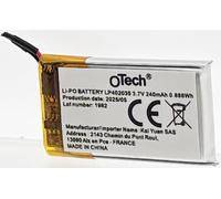 Otech Batteria Compteur Vélo per Bosch INTUVIA Active Platine