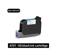 OTENC Cartuccia d'inchiostro ad asciugatura rapida con solvente ad alta adesione adatta for stampante a getto d'inchiostro 2588/2580/JS12/JS10 Modello generale non crittografato(HD Black Ink)