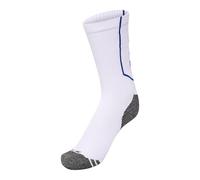 Oterra A/S Hmlpro-Calze da Allenamento Basse Calzini, Bianco/True Blue, 39-42 Unisex-Adulto