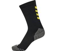 Oterra A/S Hmlpro-Calze da Allenamento Basse Calzini, Nero/Giallo, 39-42 Unisex-Adulto