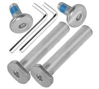 OTFAITP M8 40-76 mm filettatura interna esagonale e viti e bulloni assortite per scooter da 2-3-4 ruote ruote ruota anteriore da 47 mm