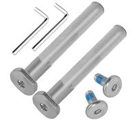 OTFAITP M8, 40-76 mm, filettatura interna esagonale, viti e bulloni, set di accessori per scooter per 2-3-4 ruote, per riparazione ruota anteriore, asse posteriore (76 mm)