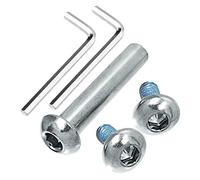 OTFAITP Viti 24mm-120mm M8 per Sostituzione Bambini Calcio/Adulto Scooter Sedia a rotelle Pieghevole tavoli e sedie Riparazione