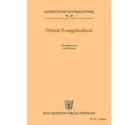 Otfrid Von Weissenburg Otfrids Evangelienbuch (Tascabile)