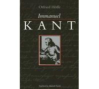 Otfried Höffe Immanuel Kant (Tascabile) SUNY series in Ethical Theory