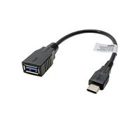 OTG Adattatore Cavo compatibile con Cubot Tab KingKong 2, USB tipo C a USB, circa 21 cm, per il trasferimento diretto