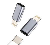 OTG audio Adattatore da Lightning a USB C Cuffie Chiavetta Accessori (2 Pack)per Apple Iphone 14 13 Pro Max per iPad Mouse Lettore Schede Jack Cavo Sdoppiatore Card Reader Scaricare Foto Convertitore