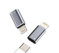 OTG Cuffie Adattatore tipo C a Lightning Cavo USB C Jack Caricabatterie Accessori (2 Pack) Per Apple iPhone 14 13 Per iPad Convertitore Lettore Schede Adattatore Type-C Tastiera Femmina Mouse