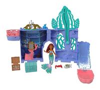 Mattel-La Sirenetta Disney SCLP SD DL + Grotto, Colore, Old/2022, 0194735121403