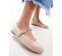 & Other Stories Ballerina con cinturino rosé / argento, Taglia 39