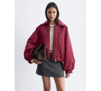 & Other Stories bomber relaxed fit con collo alto rosso XS