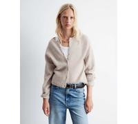 & Other Stories - Cardigan in misto lana e alpaca color talpa chiaro con bottoni-Neutro M