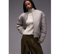 & Other Stories - Giacca bomber in cotone trapuntata beige chiaro-Neutro M