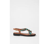 & Other Stories Larry Deco Summer Flat Brown Taglia: 40 | Infradito Outlet | Donna | Marrone