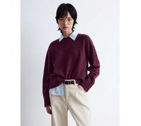 & Other Stories - Maglione girocollo color vino bordeaux-Rosso L